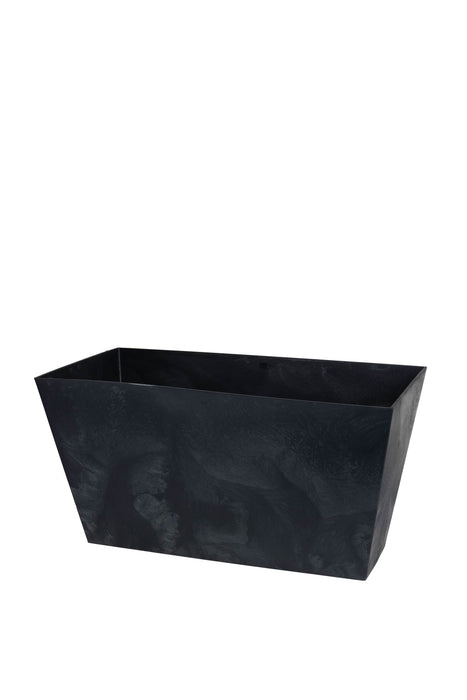 Planters Pride Charisma Large 60cm Raised Plastic Trough Charcoal Grey Plant Pot