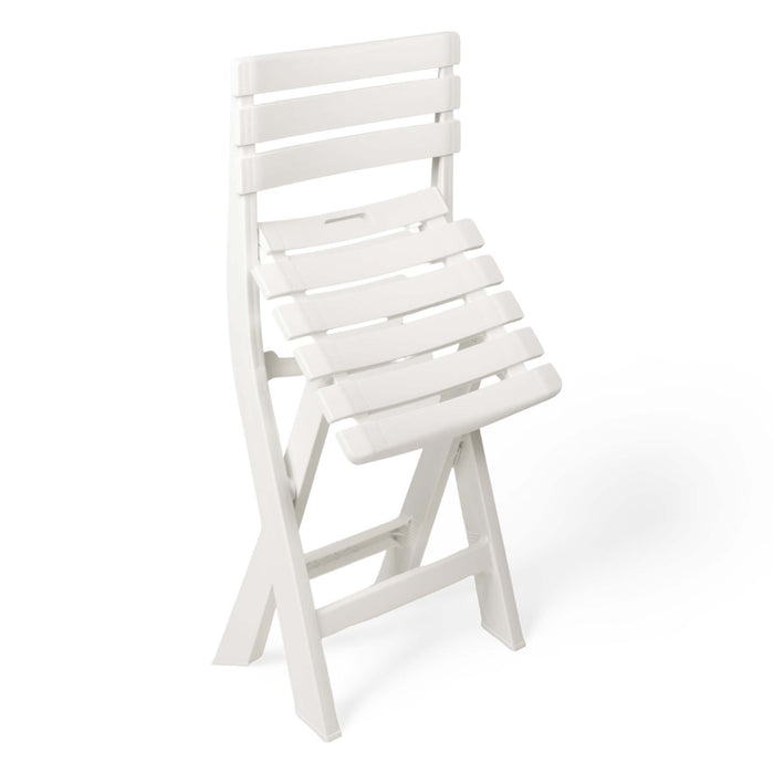 Sunlit Haven 'Birki' Folding Garden Chair in White