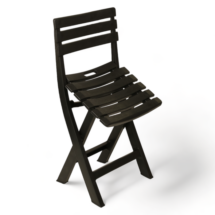 Sunlit Haven 'Birki' Folding Garden Chair in Anthracite