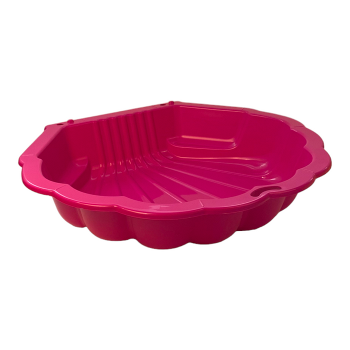 Tots World Double Shell Sandpit in Pink| Multi-Use Sand & Water Play Pit