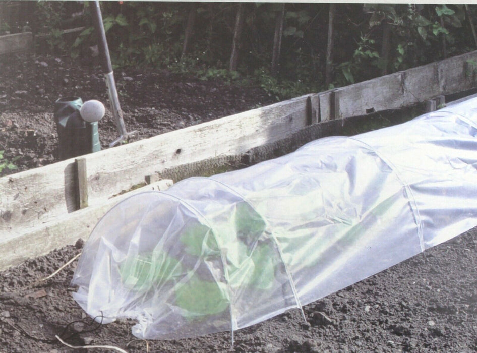 Extra Long PolyTunnel 3 Meteres Long With Steel Arches Greenhouse Transparent