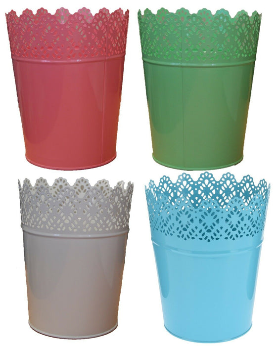 Pastel Coloured Plant Pots. Flower Pots indoors or outdoors