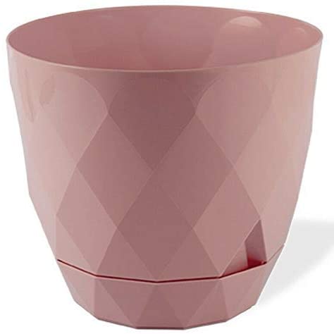 New Mark Pink Diamond Shape Modern Large Plant Pot Indoor/Outdoor 4.8 Litre Planter