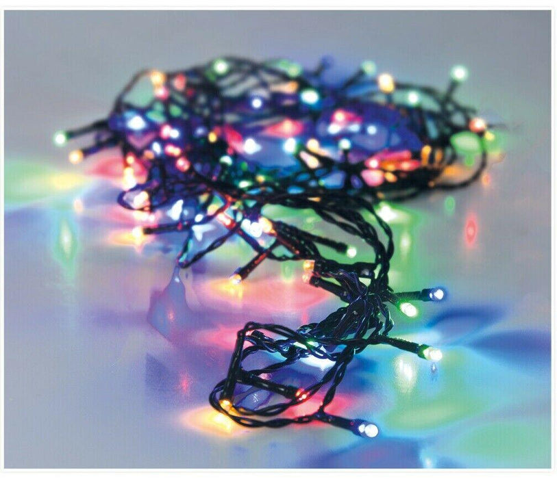 96 Multi Coloured Led  Fairy String Lights Indoor Outdoor Battery