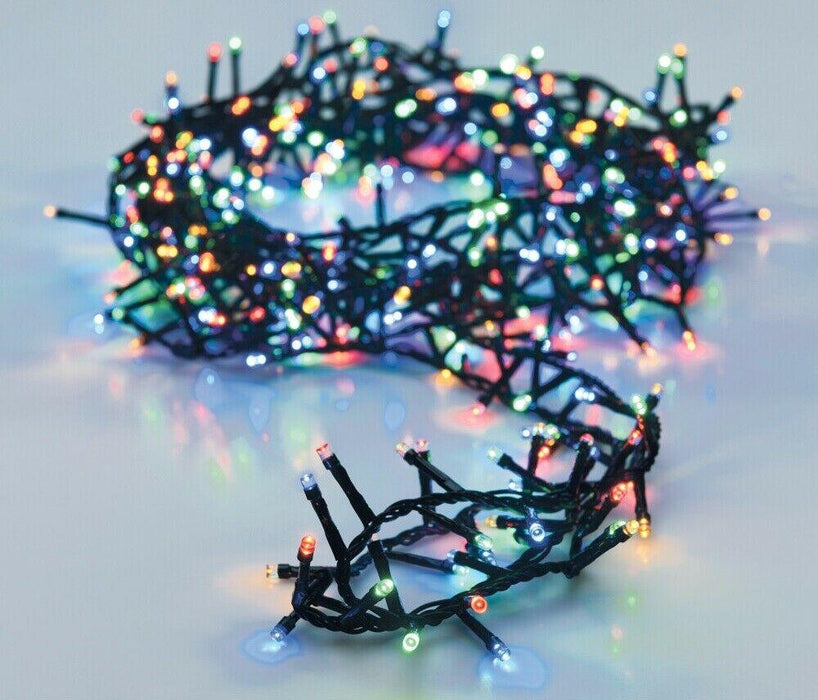560 Coloured Led  Fairy String Lights Indoor Outdoor Cluster Lights