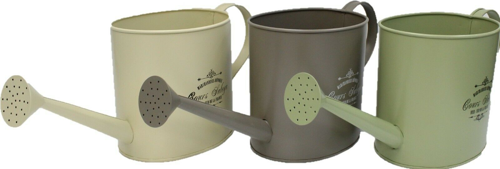 Pastel Colour Metal Watering Can 3 Litre Retro Home Decor Watering Can Planter