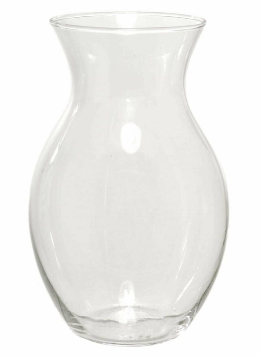 Clear Glass Vase - Astra Bud Vase Wedding Home Table Centrepiece 14.5cm